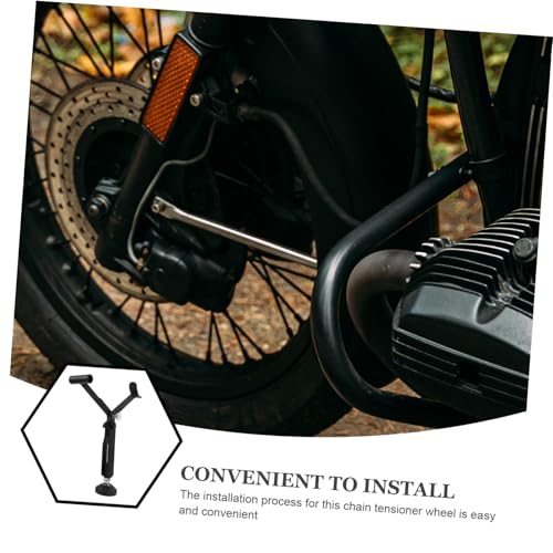 Foldable Motorcycle Wheel Stand Motorbike Wheel Lifter Adjustment Essential Motorcycle Accessory
