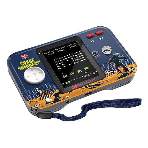 My Arcade Space Invaders Pocket Player Pro: Portable Gaming, 2.8" Screen | Classic Arcades, Retro Handheld Games, Birthday Gifts - style: Space Invaders