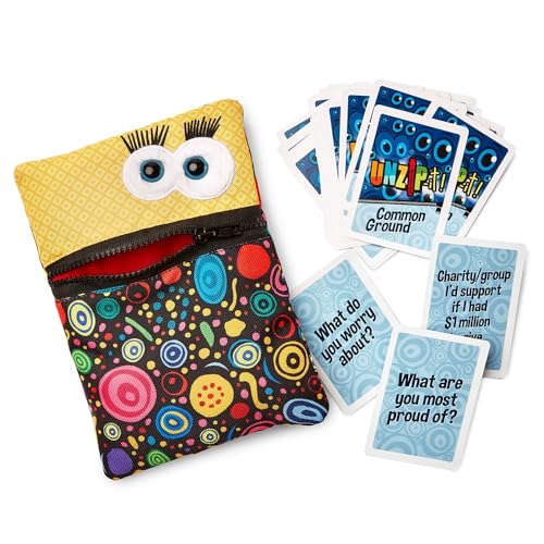 Trainers Warehouse Unzip It! - Common Ground | Conversation Starter Deck | Stimulate Conversations and Uncover Commonalities | Set of 30 Unique Prompts (Common Ground with Pouch) - color: Common Ground With Pouch