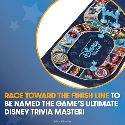 Disney Trivia Board Games for Family Night, Travel Games, Strategy Game, 6+ | Disney Toys, Family Game Night, Travel Games, Screen-Free, Holiday Game, Kids Board Game, Strategy Games