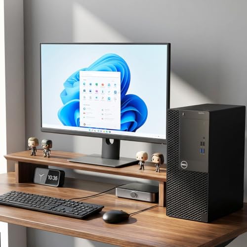 Dell Gaming Tower Desktop Computer PC – Intel Core i5-8th Gen – 32GB RAM – 1TB SSD – GTX 1050 Ti – New 24" Monitor – Keyboard & Mouse – Built-in WiFi – Windows 11 Pro (Renewed)