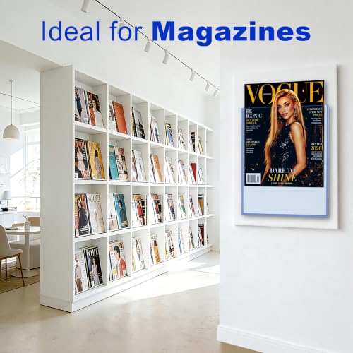 10ct 9“x11.5” Magazine Toploaders - Rigid Clear Protectors for Collectible | Protect Magazines from Scratches, Dust and Moisture, Rigid Clear Holders Keep Collectibles Flat & Clean, Storage and Display - size: 10ct 9" x 11.5" Magazine Toploader