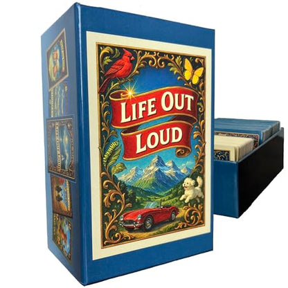 The Storytelling Card Game for Friends & Family | Real Stories, Big Fun, Unforgettable Nights | 3–8 Players, Ages 17+