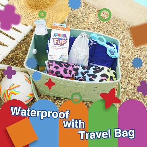 Foxmind Games: Match Madness Flip - Travel Sized Pattern Matching Puzzle Game, Develop Problem Solving-Logic-Fine Motor Skills, Kids 7+, 1-2 Players - style: Travel