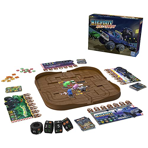 | BIGFOOT: Roll & Smash | Dice and Puzzle Game | Press Your Luck Board Game | 2 to 4 Players | Ages 8+ - style: Base
