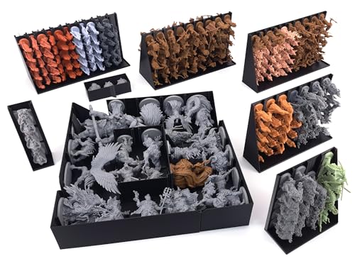 Board Game Insert for Zombicide: White Death - color: Dark Yellow