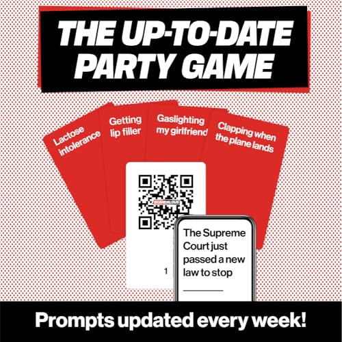 OFF TOPIC Scandalous Card Game for Adults - The Always Up-to-Date Adult Party Game - Hilarious Adult Game with Content Updated Weekly for Never-Ending Laughs