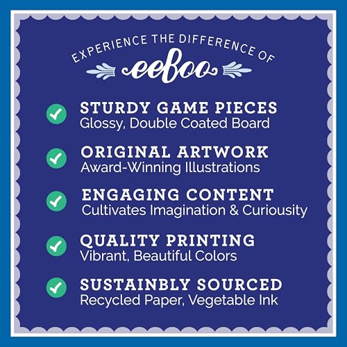 eeBoo Shiny Sharks & Friends Memory & Matching Game, Ages 3+, 1-4 Players | Introduces sharks & marine life. Sharpens recognition, concentration & memory skills. Includes 48 foil tiles, 24 pairs - style: Shiny Sharks & Frinds