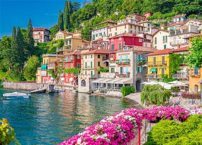 Jigsaw Puzzles for Adults 1000 Piece Puzzle for Adults 1000 Pieces Puzzle 1000 Pieces-Italy Famous Scenery Lake Como - color: Lake Como