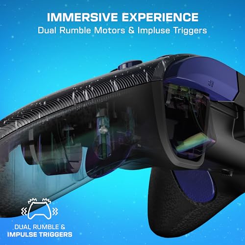 Turtle Beach Rematch Advanced Wired Gaming Controller for Xbox & PC | Xbox Series X|S, Xbox One, PC, 2 Remappable Buttons, Hall-Effect Triggers, Audio Controls, Image Shifting Design, Dark Cosmos - color: Dark Cosmos Reveal