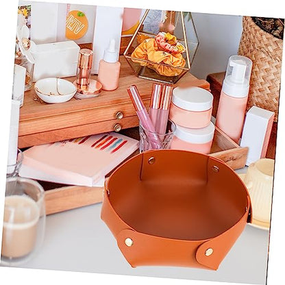 Folding Dice Tray Portable Pu Dice Storage Organizer for Tabletop Games Capacity Tray for Household Use for Parties and Family Gatherings
