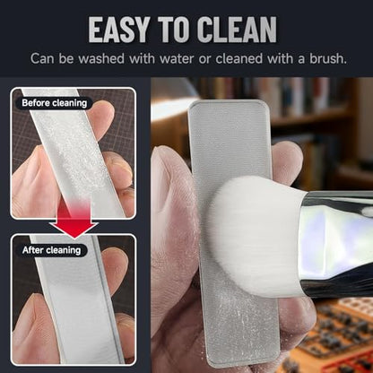 stedi Hobby Model Polishing Tools 2 PCS, Precision Glass Polishing Files #600-800 Grits, Anti-Slip Comfortable Grip for Gundam, Scale Military Model, 3D Resin Parts (Upgrade 2PCS - A) - style: 2PCS #600-800 Grits