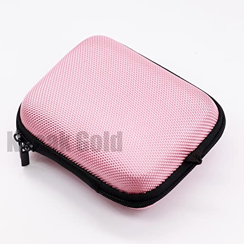 Carrying Pouch Bag Box Case for Gameboy Advance SP GBA SP Game Console Protective Bag Replacement (Pink) - color: Pink