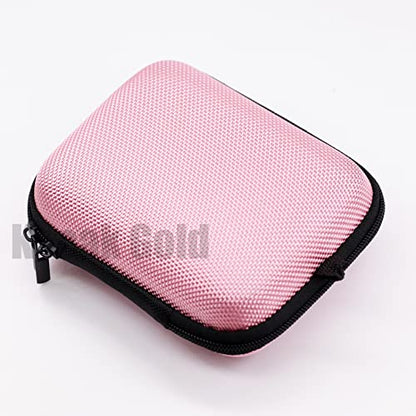 Carrying Pouch Bag Box Case for Gameboy Advance SP GBA SP Game Console Protective Bag Replacement (Pink) - color: Pink