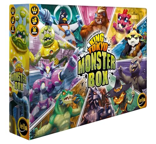 IELLO King of Tokyo Monster Box,Multi - style: Monster Box