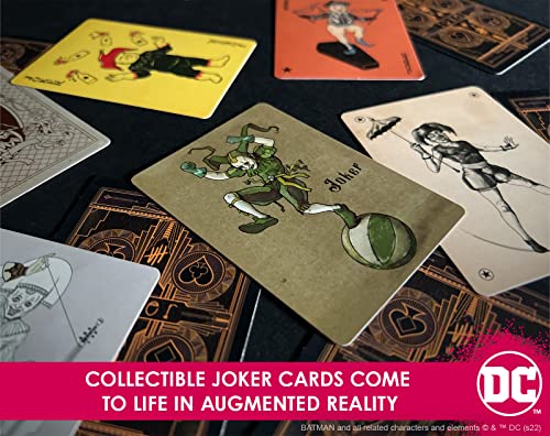 Arkham Asylum Files: Panic in Gotham City Augmented Reality Board Game - Escape Room-esque Batman Mystery with Harley Quinn and The Joker, Family Night - iPhone/iPad Only
