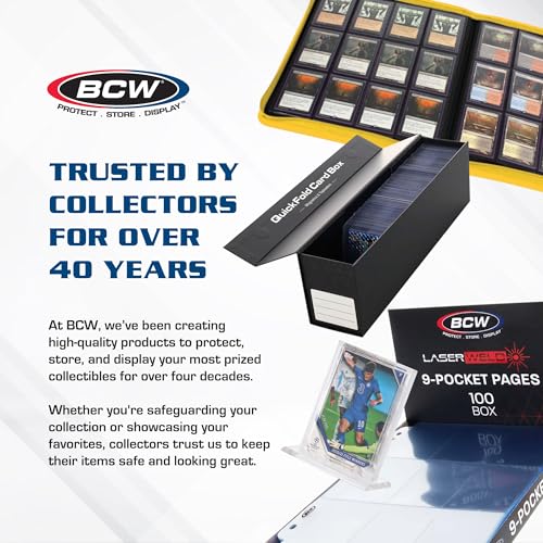 BCW Resealable Graded Card Sleeves | 200 Pack | Universal Fit for PSA, Beckett, SGC & More | Acid-Free Archival Polypropylene | 3¾ x 5½ with 1” Flap - style: 200 Pack