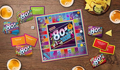 Gift Republic Awesome 80's Trivia Board Game, Multicolor