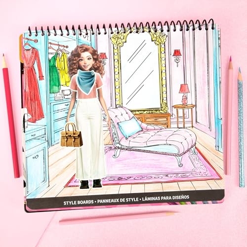 Fashion Angels Luxe Life High Fashion Design Set | Includes 500+ Stickers, Style Boards, Garments & More, Creative Fashion Design Kit for Kids Ages 6+ - style: Luxe Life