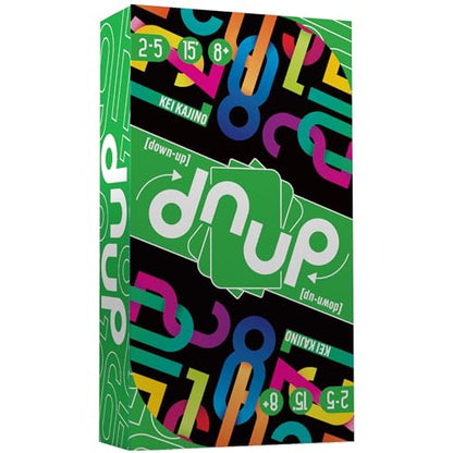 dnup Card Game | Fast-Paced Hand Management & Combo Strategy Game, Quick to Learn Family Fun for Kids & Adults, Ages 8+, 2-5 Players, 15 Mins