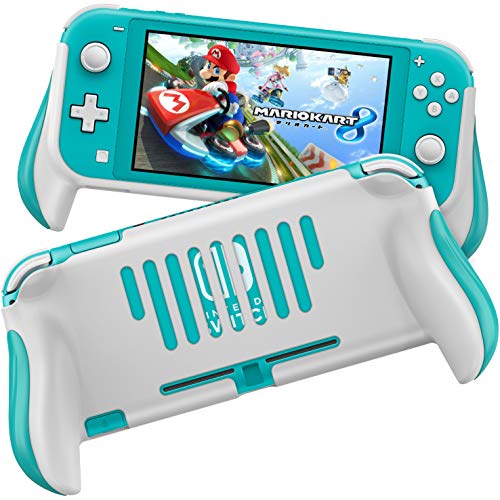 Grip Case Compatible with Nintendo Switch Lite,Comfortable and Ergonomic Gaming Portable Protective Handheld Cover - Accessories for Switch Lite Console 2019 Release - color: Turquoise