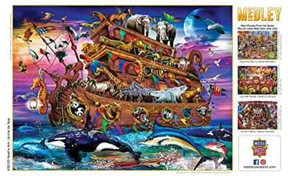Masterpieces 300 Piece EZ Grip Jigsaw Puzzle - Noah's Arc - 18"x24" - size: 300 Piece