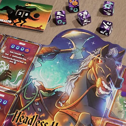 Dice Throne Box Game - Strategic Dice & Card Battler (Headless Horseman) - style: Headless Horseman