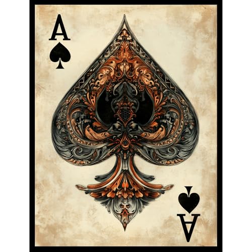 100ct Matte TCG/MTG Card Art Sleeves (Ace of Spades) - style: Regular