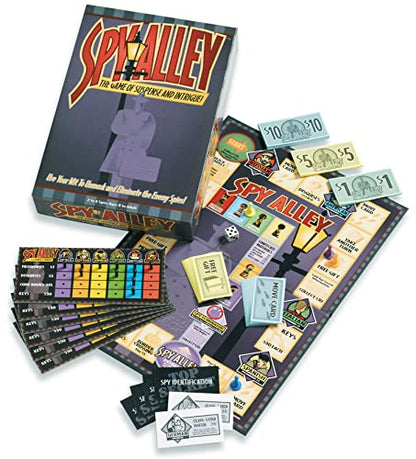 Spy Alley - Mensa Award-Winning Strategy Game - Social Deduction & Bluffing Board Game - Family Game Night Fun - Ages 8+ for 2-6 Players