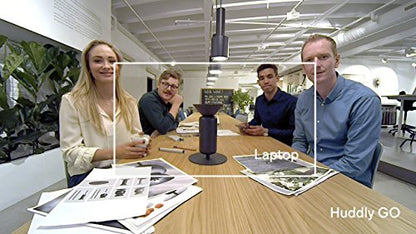 Huddly GO Video Conferencing Camera Room Kit - High-end Quality, Wide-Angle Lens, USB Plug and Play (incl. 6.5 ft / 2 m Cable)