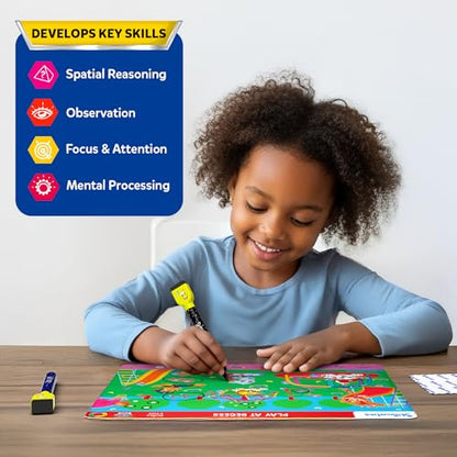 Skillmatics Search and Find PAW Patrol Educational Game - Reusable Preschool Learning Activities, Perfect for Toddlers & Kids Who Love Toys, Art & Crafts, Gifts for Boys & Girls Ages 3, 4, 5, 6 - style: 3. Search & Find PAW Patrol