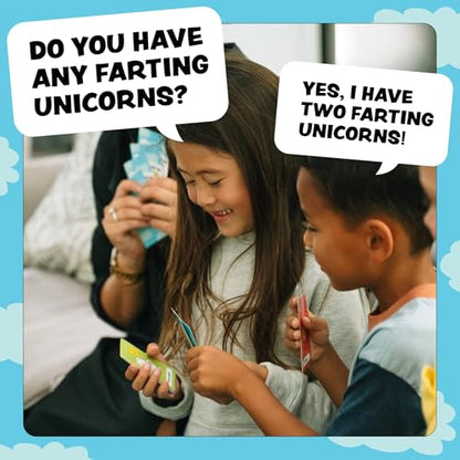 Do You Have Any Farting Unicorns? A Silly Go Fish Card Game | Ages 4+ | 52 Cards, 2-6 Players, Kids Birthday Parties, Classroom Fun, Playdates, Family Card Game, Quick & Portable Card Game