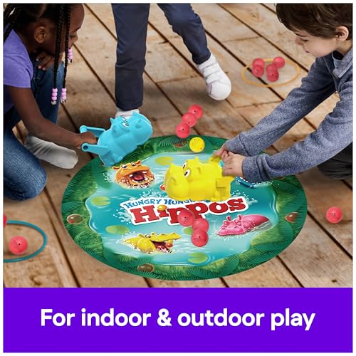 Spin Master Games Hungry Hungry Hippos Giant Edition Board Game - style: Hungry Hungry Hippos