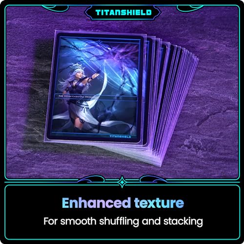 TitanShield Premium Card Sleeves | Compatible with Pokemon, One Piece, Lorcana, Flesh & Blood, & Magic The Gathering MTG | (150 Sleeves - Standard) (1, Clear, Standard | 66x91mm) - color: Clear, size: Standard | 66x91mm