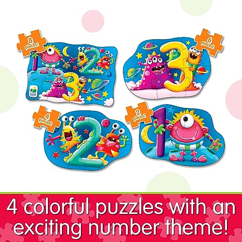 The Learning Journey My First 4-in-A-Box Puzzle - 123 - Puzzles for 2 Year Olds - STEM Educational Toddler Toys & Gifts for Boys & Girls Ages 2 and Up - Award Winning Puzzles - style: 123