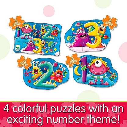 The Learning Journey My First 4-in-A-Box Puzzle - 123 - Puzzles for 2 Year Olds - STEM Educational Toddler Toys & Gifts for Boys & Girls Ages 2 and Up - Award Winning Puzzles - style: 123