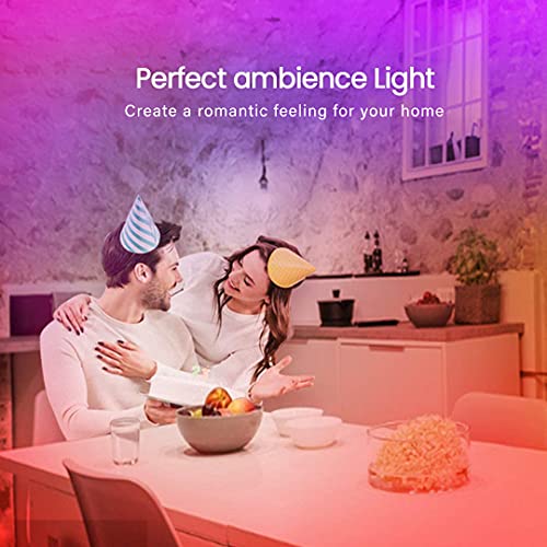 GUPUP 50 FT LED Strip Lights,Bluetooth LED Lighting for Bedroom, Color Changing Light Strip with Music Sync, Phone Controller and IR Remote(APP+Remote +Mic) | Color Changing Light Strip with Music Sync, Phone Controller and IR Remote(APP+Remote +Mic) - si