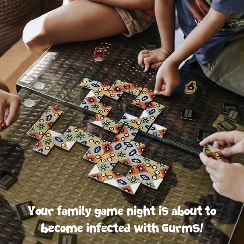 Bananagrams Gurms: Tile Matching Game for Family and Kids Age 6+ 2-4 Players - style: Gurms