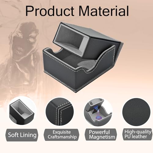 Dice Tower and Tray,Foldable Portable Dice Rolling Tower,Dice Roller Accessory for Dungeons and Dragons,Classic Board Games,RPG Games,and Tabletop Games Black/Grey - color: Black/Grey