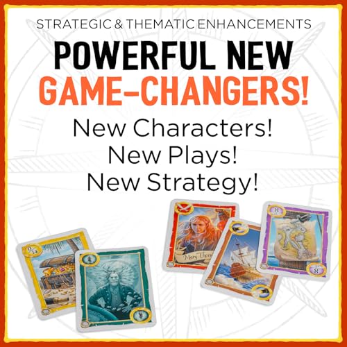 Grandpa Beck's Games Skull King Expansion Trick-Taking Card Game | Add new characters, powers, and fresh twists that make every Skull King adventure even more strategic and unpredictable - style: Expansion