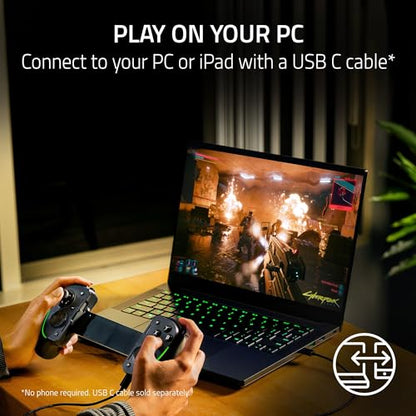 Razer Kishi Ultra Gaming Controller for Mobile, Phone, Tablet (USB-C)