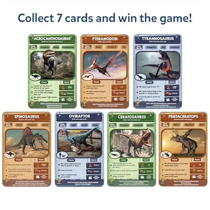 Skillmatics Guess in 10 Dinosaurs – Trivia Game for Kids and Families - style: Dinosaurs