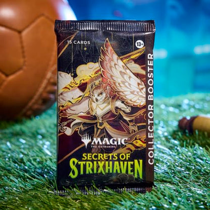 Magic: The Gathering Secrets of Strixhaven - Draft Night (1 Collector Booster, 12 Play Boosters, 90 Lands, 10 Token Cards)