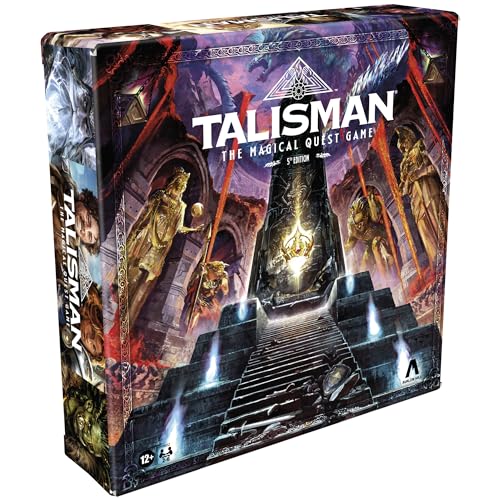 Avalon Hill Talisman: The Magical Quest Board Game, 5th Edition | Fantasy Tabletop Adventure Games | Ages 12 and Up | 2 to 6 Players | Roleplaying Strategy Games - style: Talisman