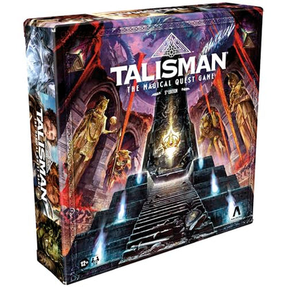Avalon Hill Talisman: The Magical Quest Board Game, 5th Edition | Fantasy Tabletop Adventure Games | Ages 12 and Up | 2 to 6 Players | Roleplaying Strategy Games - style: Talisman