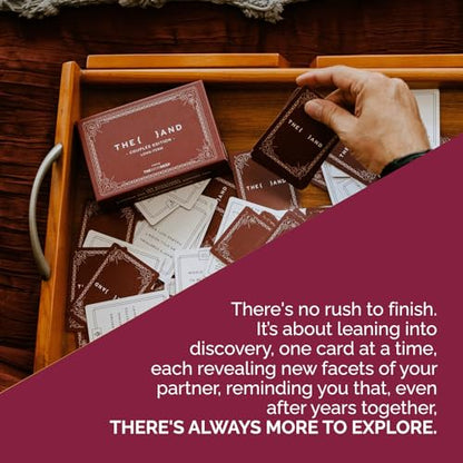 {THE AND} Long Term Couples Edition - 199 Meaningful Conversation Cards for Couples - Questions to Reconnect & Deepen Relationships - Couples Card Game to Reflect & Rediscover Love by The Skin Deep