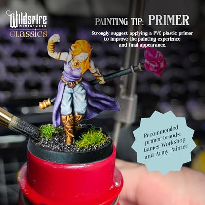 Classic Heroes - Mercenary Band II - 26 Paintable Characters for DND Miniatures Bulk I 28mm Dungeons Dragons D&D Miniatures I DND Minis D&D Figures Dungeons Dragons Figures Pathfinder Compatible