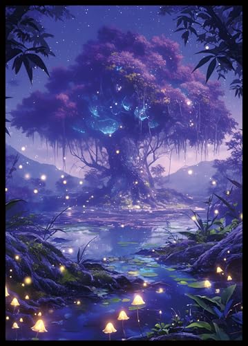 MTG Card Sleeves - Bayou(Black Green) - Fantasy Dual Lands Series - Ultra Clear Front & Matte Finish Back, 100 Count Standard Size TCG Art Sleeves for Magic The Gathering - color: Bayou(black Green)