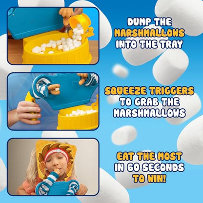 Marshmallow Madness Board Game – Hilarious Family Board Games for Kids & Adults, Fun Fast-Paced Party Game for Family Night, Interactive Kids Board Games, Ages 8+