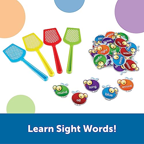 Learning Resources Sight Word Swat A Sight Words Game - Phonics Flash Cards, Board Games for Kids, Montessori Spelling , Homeschool, Classroom Must Haves, Teacher Supplies, Gifts for Boys and Girls - style: Sight Word Swat